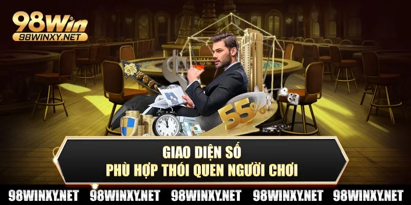 Giao diện số phù hợp thói quen người chơi